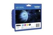 Skrivartillbehör-bläck-toner - Brother LC1280XL / LC 1280XL 4-Pack ValuePack - Bläckpatron Multifärgad - LC1280XLVALBPDR