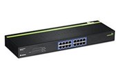 Switch - TRENDnet TEG S16g - switch - 16 portar - TEG-S16G