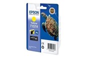 Skrivartillbehör-bläck-toner - Epson T1574 Ink Cartridge - Yellow - Bläckpatron Yellow - C13T15744010
