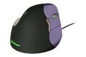 Mus - Evoluent VerticalMouse 4 Small - VM4S - Ergonomisk mus - Optic - 6 knappar - Svart - VM4S