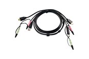 KVM cable - ATEN 2L 7D02UH - video / USB / ljud - 2L-7D02UH