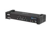 KVM switch - ATEN Cubiq CS1784A - KVM / ljud - 4 portar - CS1784A