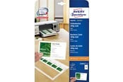 Papper, Fotopapper & Etiketter - Avery Quick&Clean™-visitkort, superior mat, Designa och skriv ut själv, 200 g/m², Bläckstråleskrivare, Färglaserskrivare, S/V laserskrivare, Kopieringsmaskin - C32011-25