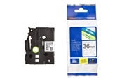 Papper, Fotopapper & Etiketter - Brother TZE161 - Black On Clear - Roll (3.56 cm x 8 m) - TZE161