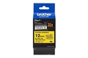 Papper, Fotopapper & Etiketter - Brother Tape brother 12 mm black/yellow strong adhesive - TZES631