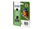 Skrivartillbehör-bläck-toner - Epson T1591 Ink Cartridge - Black - C13T15914010