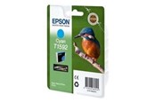 Skrivartillbehör-bläck-toner - Epson T1592 Ink Cartridge - Bläckpatron Blå - C13T15924010