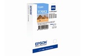 Skrivartillbehör-bläck-toner - Epson T7012 XXL Ink Cartridge - Bläckpatron Blå - C13T70124010