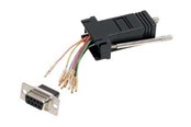 Parallel-seriel-kabel - StarTech.com DB9 två RJ45 Modular Adapter - GC98FF