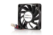 Chassi fläkt - StarTech.com 60x10mm Byte kullager Computer Case Fan w / TX3-kontakt - Chassi fläkt - 60mm - Svart - FAN6X1TX3