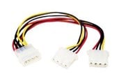 Strömkabel (intern) - StarTech.com LP4 två 2x LP4 Power Y Splitter Cable - strömkabel - PYO2L