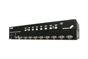 KVM switch - StarTech.com 8 Port 1U rackmonterad USB PS / 2 KVM-switch med OSD - KVM-switch - 8 portar - SV831DUSBGB