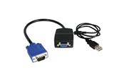 Video Switch - StarTech.com 2 Port VGA Video Splitter - USB Powered - Video Splitter - 2 portar - ST122LE