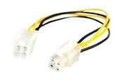 Strömkabel (extern) - StarTech.com ATX12V 4 Pin P4 CPU Power Extension Cable - förlängningskabel för ström - ATXP4EXT