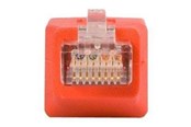 Nätverkskabel - StarTech.com Crossover-adapter - Röd - 0cm - C6CROSSOVER