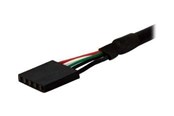 USB-kabel - StarTech.com Panel Mount USB-kabel USB A till Moderkort Header Cable - USB-kabel - USBPNLAFHD1