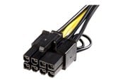 Strömkabel (intern) - StarTech.com PCI Express 6-pin till 8-pin strömadapter kabel - Strömkabel - PCIEX68ADAP