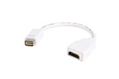 Displaykabel - StarTech.com Mini-DVI två HDMI-video-kabel Adapter för MacBook och iMac - video adapter - HDMI / DVI - MDVIHDMIMF