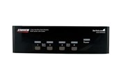 KVM switch - StarTech.com 4 Port Dual DVI USB KVM-omkopplare w / Audio & USB-hub - KVM / ljud / USB - 4 portar - SV431DD2DUA