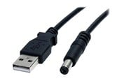 Strömkabel (intern) - StarTech.com USB till typ M Barrel 5V DC strömkabel - strömkabel *DEMO* - USB2TYPEM