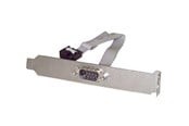 Parallel-seriel-kabel - StarTech.com 9-pin seriell två 10-Pin Moderkort Header Slot tavla - seriell panel - PLATE9M16
