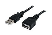 USB-kabel - StarTech.com USB 2.0 förlängningskabel A till A - USB-förlängningskabel - USBEXTAA3BK