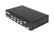 KVM switch - StarTech.com 4 port 1U rackmonterad KVM-switch med OSD - KVM-switch - 4 portar - SV431DUSBU