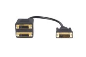 Displaykabel - StarTech.com DVI-D två 2x DVI-D digital video kabel Splitter - Video Splitter - DVI - DVISPL1DD