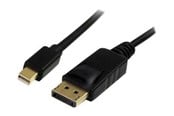 Displaykabel - StarTech.com Mini DisplayPort -> DisplayPort-adapterkabel - MDP2DPMM2M
