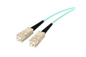 Nätverkskabel - StarTech.com 10Gb Aqua MM 50/125 Duplex LSZH Fiber Pa - A50FBLCSC2
