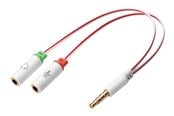 Ljudkabel - Sandberg Headset Converter - audio-adapter - 508-59
