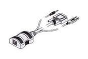 KVM cable - Adder CATx kabel til tastatur / video / mus (KVM) - CATX-USB