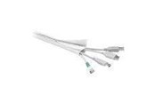 Kabel sleeve - MicroConnect Connect cable wrap with hook & loop fastener - CABLESOCK3