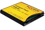 Flashram Reader & Adapter - DeLOCK Compact Flash Adapter - kortadapter - 61796