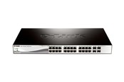 Switch - D-Link Web Smart DGS-1210-28P - switch - 24 porte - Administreret - DGS-1210-28P
