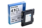Skrivartillbehör-bläck-toner - Ricoh GC 41CL - Bläckpatron Blå - 405766