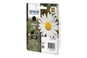 Skrivartillbehör-bläck-toner - Epson 18 Ink Cartridge - Black - C13T18014010