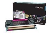 Skrivartillbehör-bläck-toner - Lexmark Toner - Tonerkassett Magenta - C746A1MG