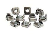 Rack chassis - StarTech.com M6 Cage Nuts for Server Rack Cabinets - CABCAGENUTS6