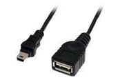 USB-kabel - StarTech.com Mini USB 2.0 Cable - USB A to Mini B - U - USBMUSBFM1