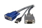 KVM cable - StarTech.com Ultra-Thin tangentbords-/video-/muskabel - SVUSBVGA6