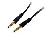 Ljudkabel - StarTech.com Slim 3.5mm Stereo Audio Cable - ljudkabe - MU10MMS