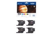 Skrivartillbehör-bläck-toner - Brother LC1240 / LC 1240 Value Pack - Bläckpatron Blå - LC-1240VALBP