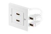 Nätverks tillbehör - MicroConnect Connect stikkontakt - HDMWALL2