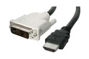 Displaykabel - StarTech.com HDMI to DVI-D Cable - videokabel - HDMI / DVI - HDDVIMM1M
