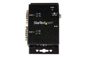 Nätverkskort (adaptrar osv.) - StarTech.com 2 Port Industrial Wall Mountable USB to Serial Adapter Hub with DIN Rail Clips - ICUSB2322I