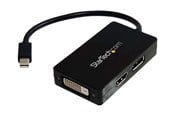 Displaykabel - StarTech.com Mini DisplayPort to DisplayPort / DVI / HDMI Multifunction Adapter - adapter för video / ljud - DisplayPort / HDMI / DVI - MDP2DPDVHD
