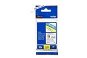 Papper, Fotopapper & Etiketter - Brother TZe 221 - Black On White - Roll (0.9 cm x 8 m) - TZE221