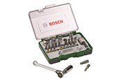Borr & Bits - Bosch 27-delars skruvbits- och spärrnyckelsats - 2607017160