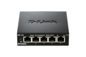 Switch - D-Link DES 105 - switch - 5 portar - skrivbords - DES-105/E